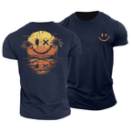 T-Shirt Zomer Smiley Zee Luchtig Met Achterop Kunstwerk