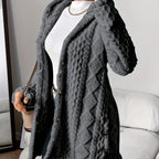 Dames Fluffy Teddy Hoodie Jas Loszittend Comfort Warm Casual - Tussenjas
