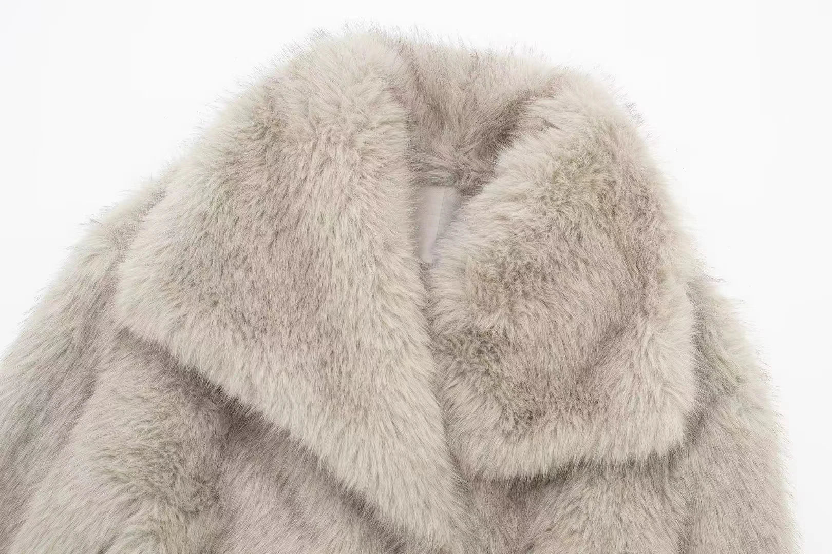 Dames Zachte Bontjas Warmte En Stijl - Tussenjas