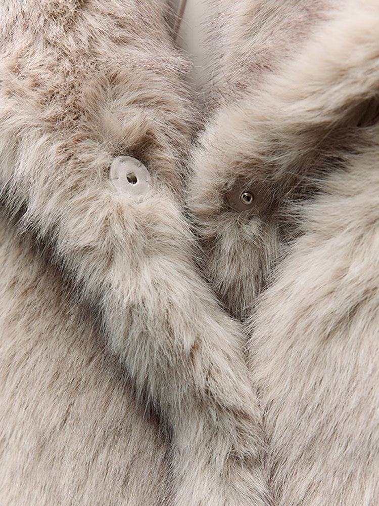 Dames Zachte Bontjas Warmte En Stijl - Tussenjas