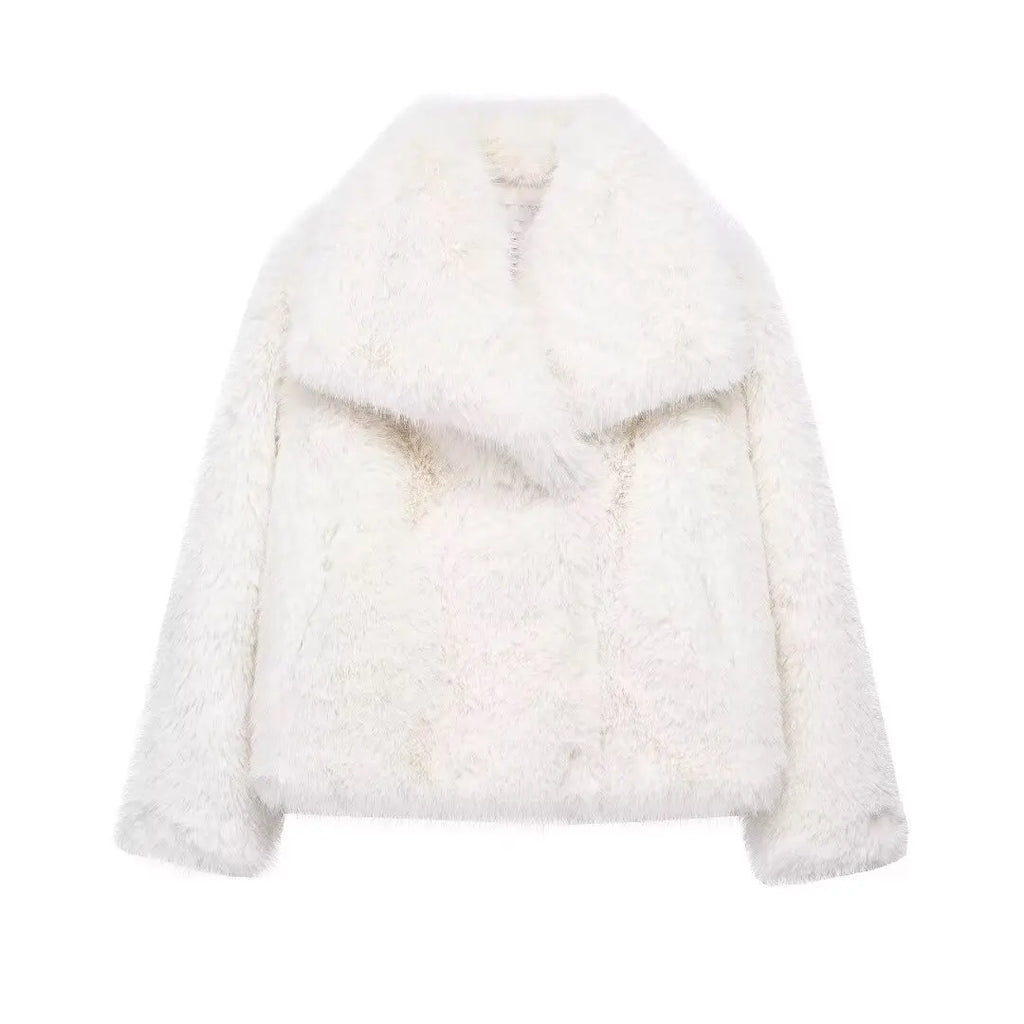 Dames Zachte Bontjas Warmte En Stijl - Tussenjas
