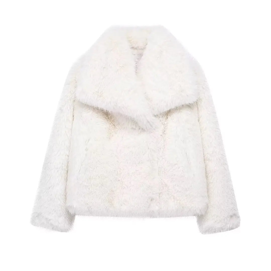Dames Zachte Bontjas Warmte En Stijl - Tussenjas