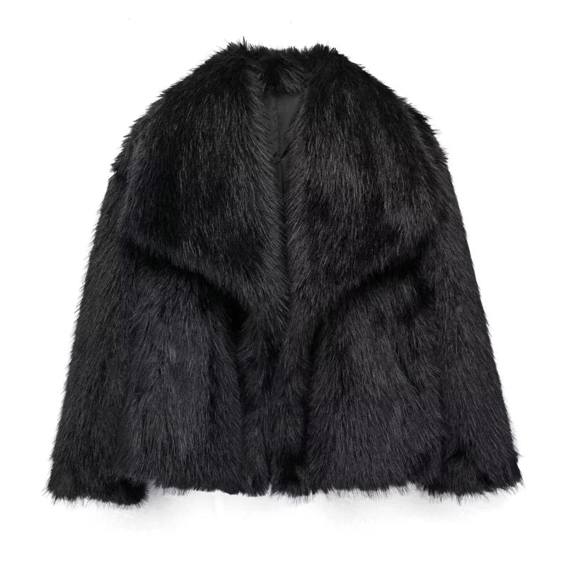 Dames Zachte Bontjas Warmte En Stijl - Tussenjas