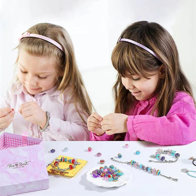 Kinder Sieraden Kit Creatief Uniek Voor Meisjes Cadeau