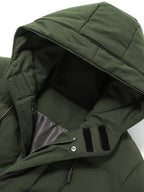 Winterpuffer Met Capuchon En Zakken Hoogwaardig Materiaal - Pufferjas - Winterjas