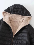Dames Donsjas Met Capuchon Losse Pasvorm Dames Warm -40 Celsius