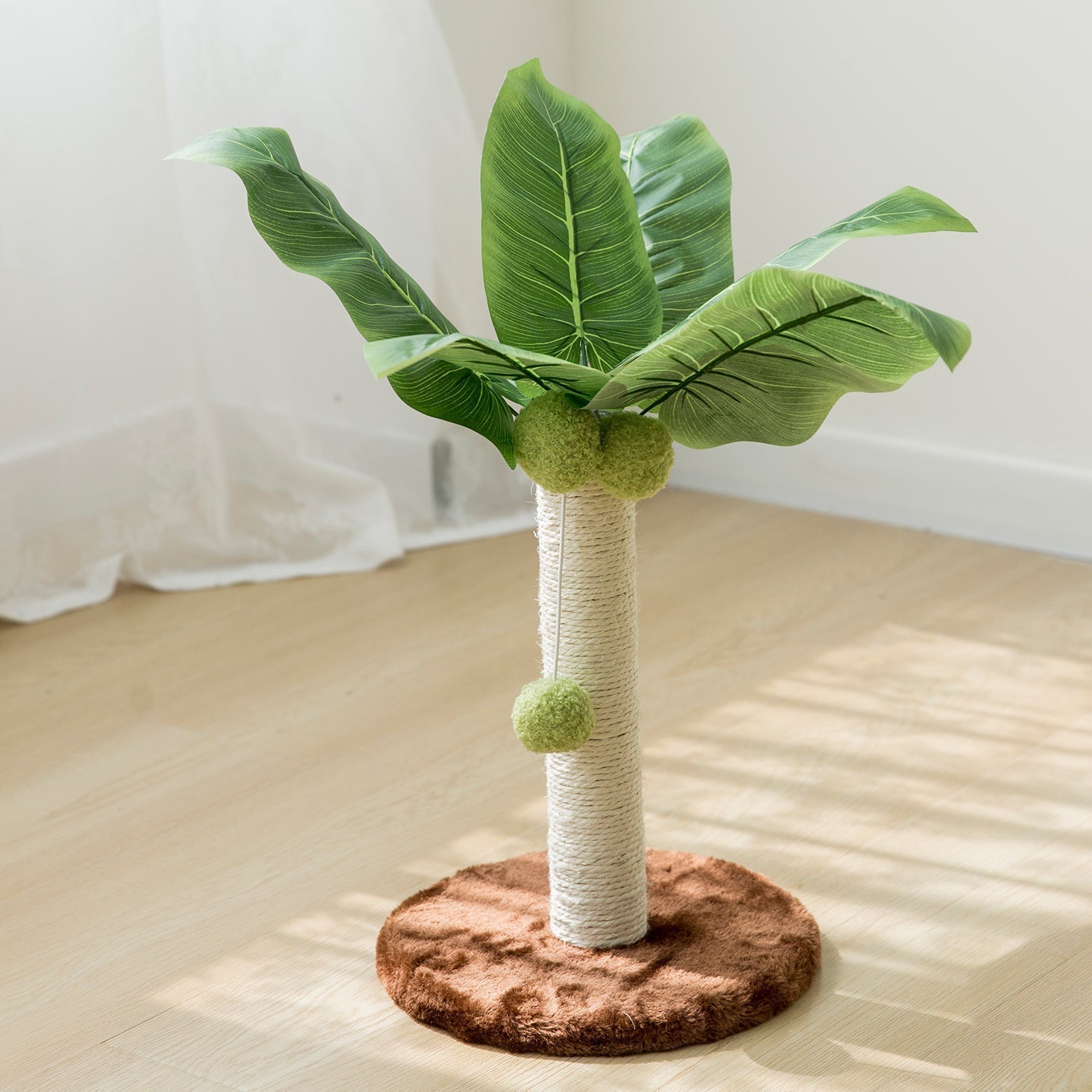 TropicPurr Kokosnootboom: Kleine Kattenkrabpaal
