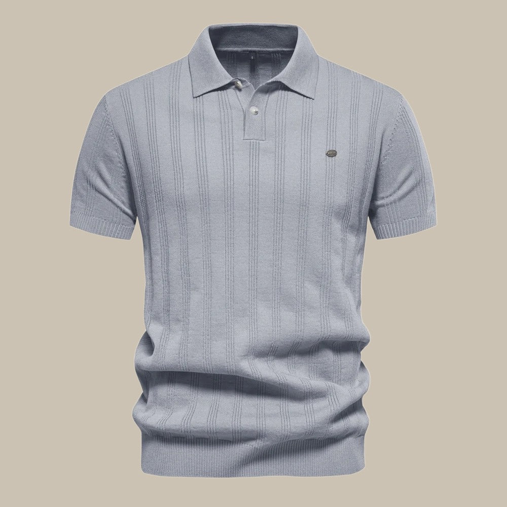 Polo voor Heren van Zachte Merinowol