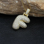 Ballon Initiële Charm Ketting