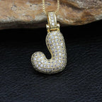 Ballon Initiële Charm Ketting
