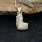 Ballon Initiële Charm Ketting