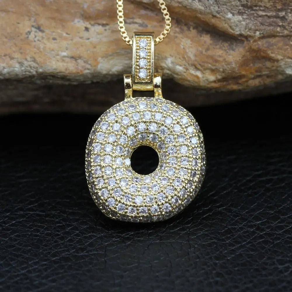 Ballon Initiële Charm Ketting