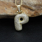 Ballon Initiële Charm Ketting