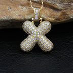 Ballon Initiële Charm Ketting