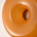 Donutlamp Met Dimbare Led Oranje Glas Voor Woonkamer