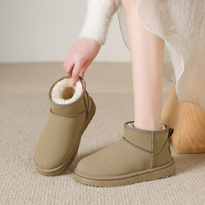 Secret - Comfortabele Mini Boots met Bont