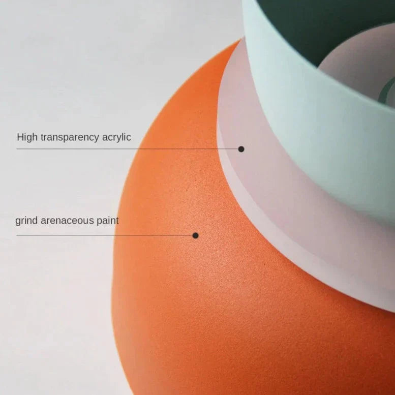 LuminaGlow - Moderne hanglamp in Scandinavische Macaron-stijl