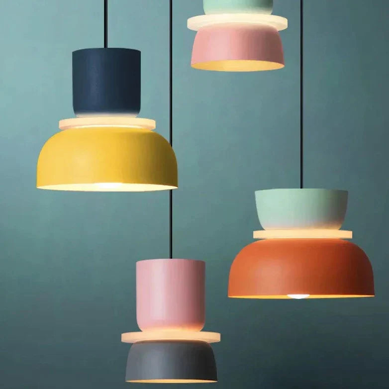 LuminaGlow - Moderne hanglamp in Scandinavische Macaron-stijl