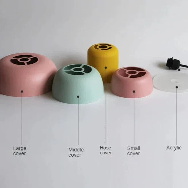 LuminaGlow - Moderne hanglamp in Scandinavische Macaron-stijl
