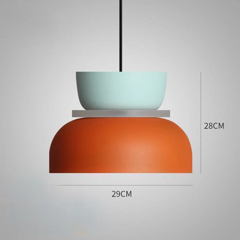 LuminaGlow - Moderne hanglamp in Scandinavische Macaron-stijl