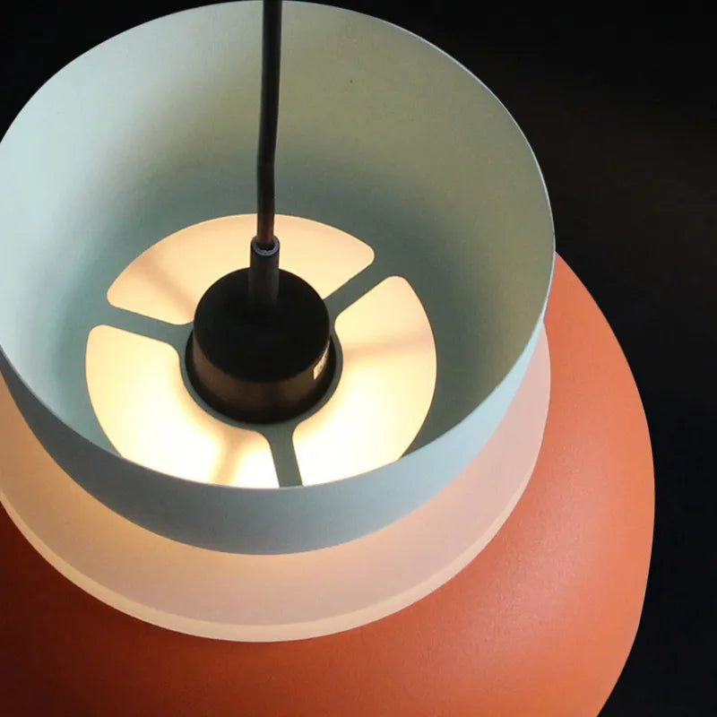 LuminaGlow - Moderne hanglamp in Scandinavische Macaron-stijl