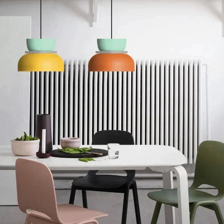 LuminaGlow - Moderne hanglamp in Scandinavische Macaron-stijl
