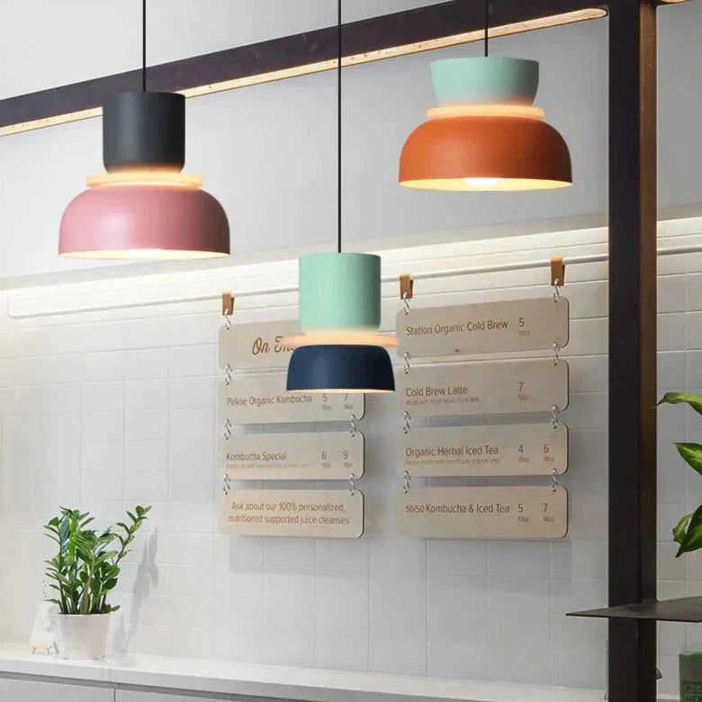 LuminaGlow - Moderne hanglamp in Scandinavische Macaron-stijl