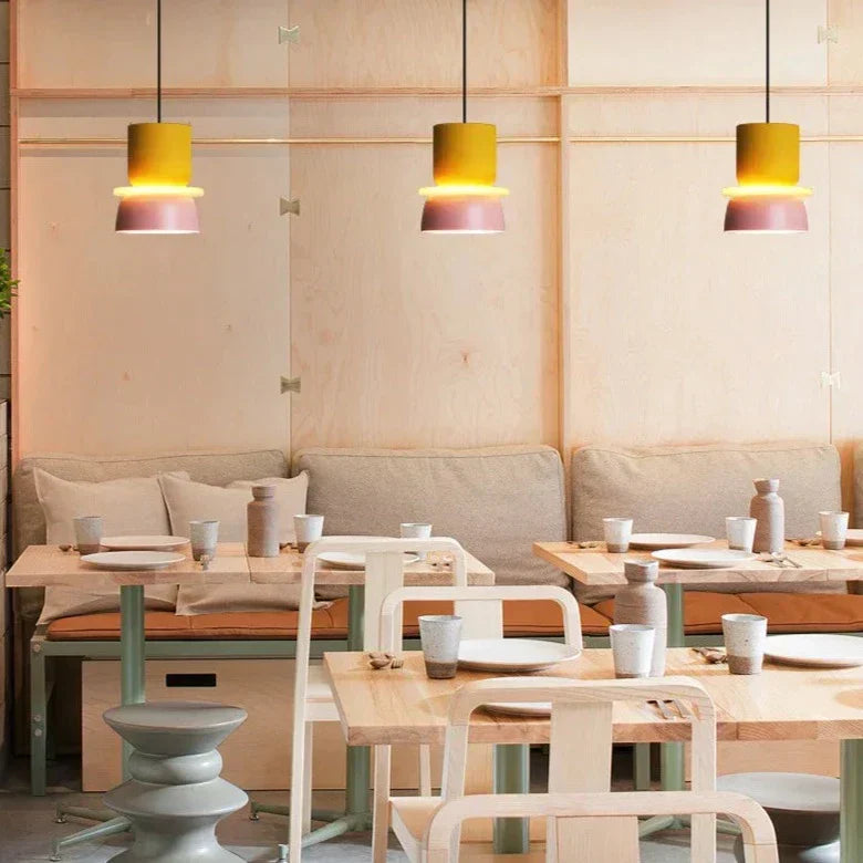 LuminaGlow - Moderne hanglamp in Scandinavische Macaron-stijl