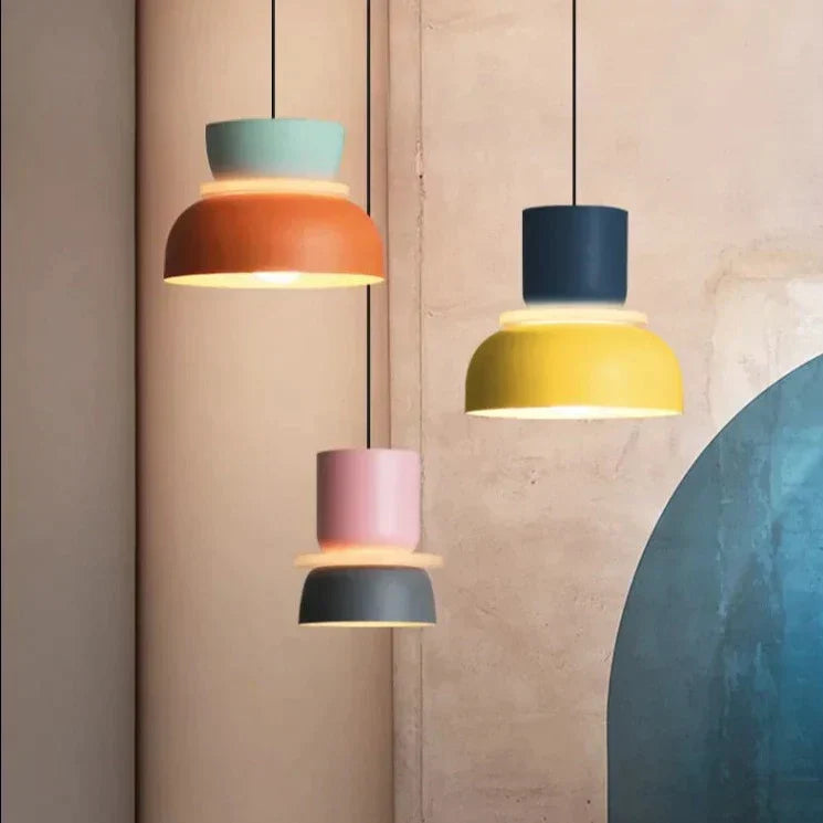 LuminaGlow - Moderne hanglamp in Scandinavische Macaron-stijl
