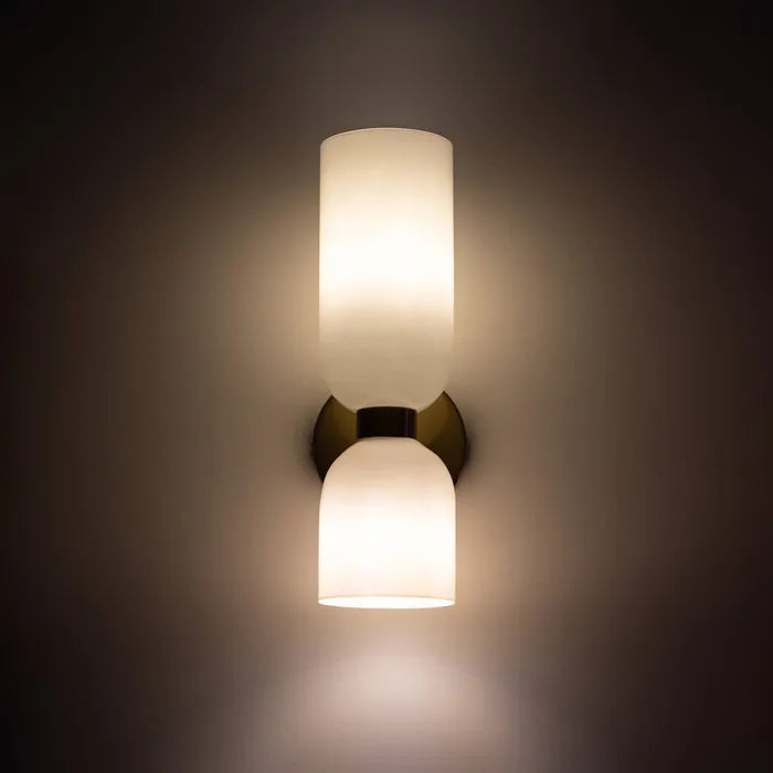 LED Wandlamp Dubbelglas Energiezuinig Modern Ontwerp