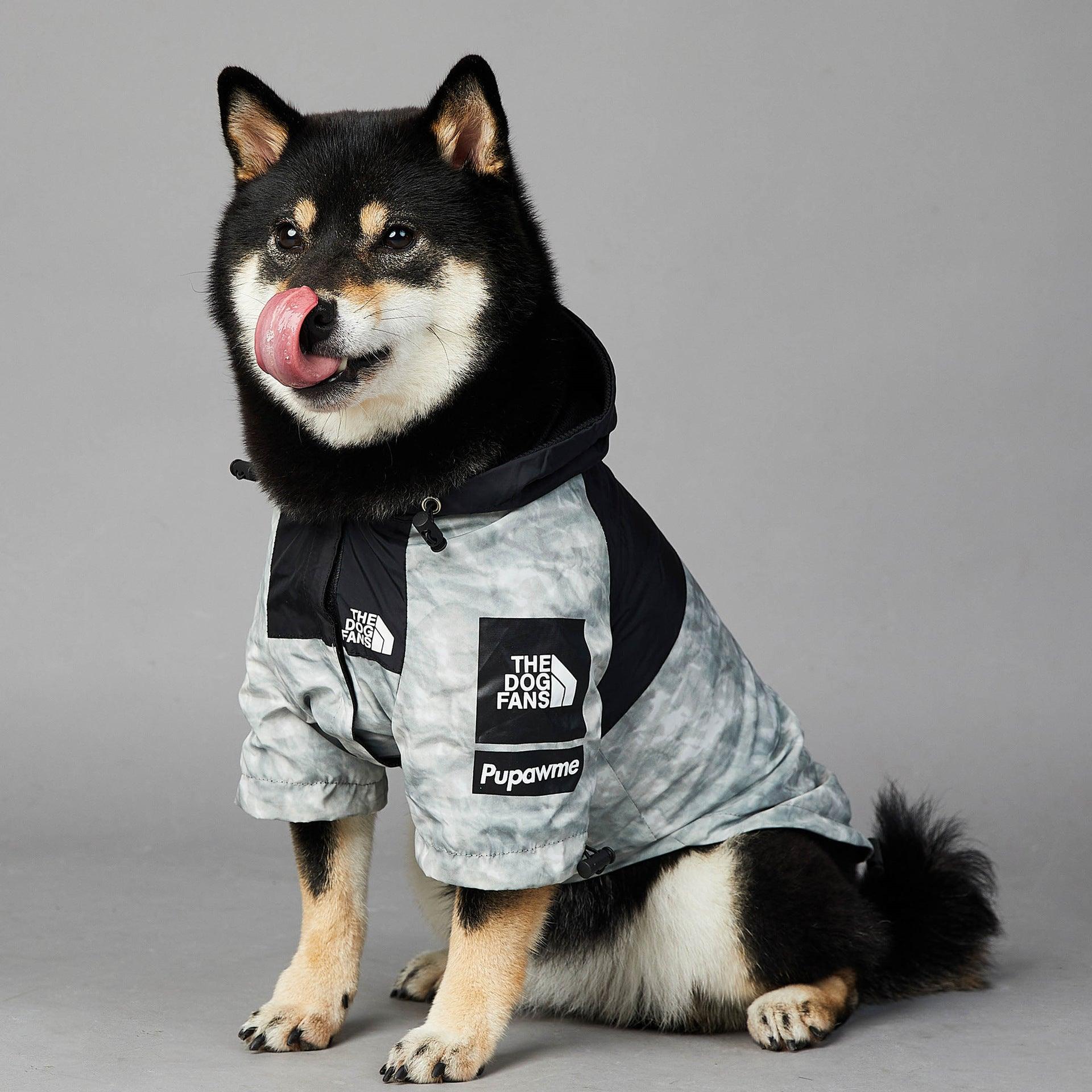 EcoPrint Shell Jacket voor Grote Honden