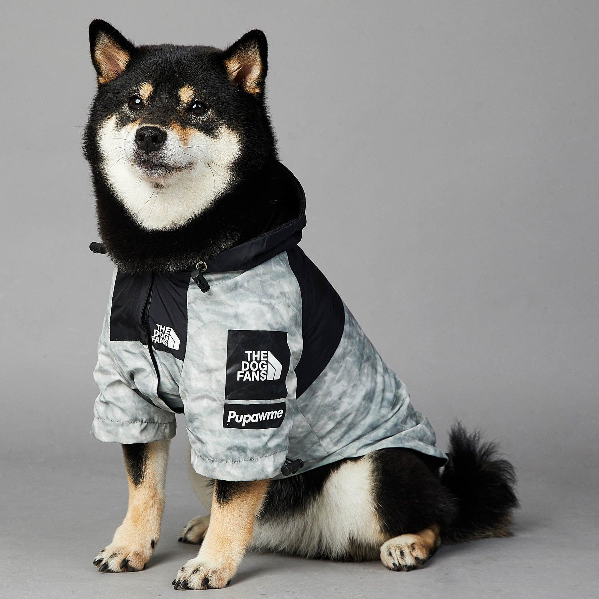 EcoPrint Shell Jacket voor Grote Honden