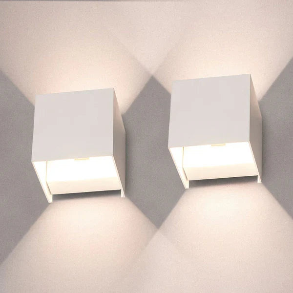 LumiSensor - Luxe Waterdichte Wandlamp & Oplaadbaar