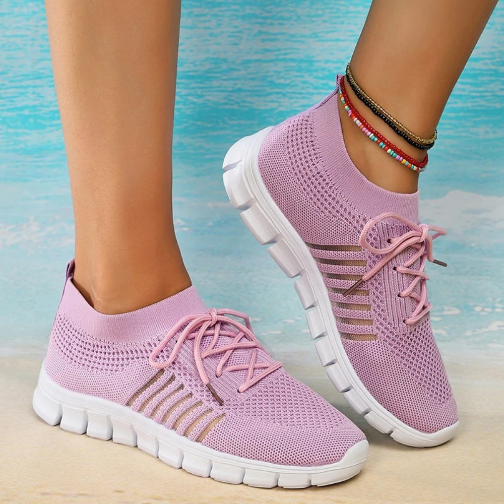 Dames Hardloopschoenen Lichtgewicht Ademend Mesh voor Lange Afstanden Met Demping En Stabiliteit