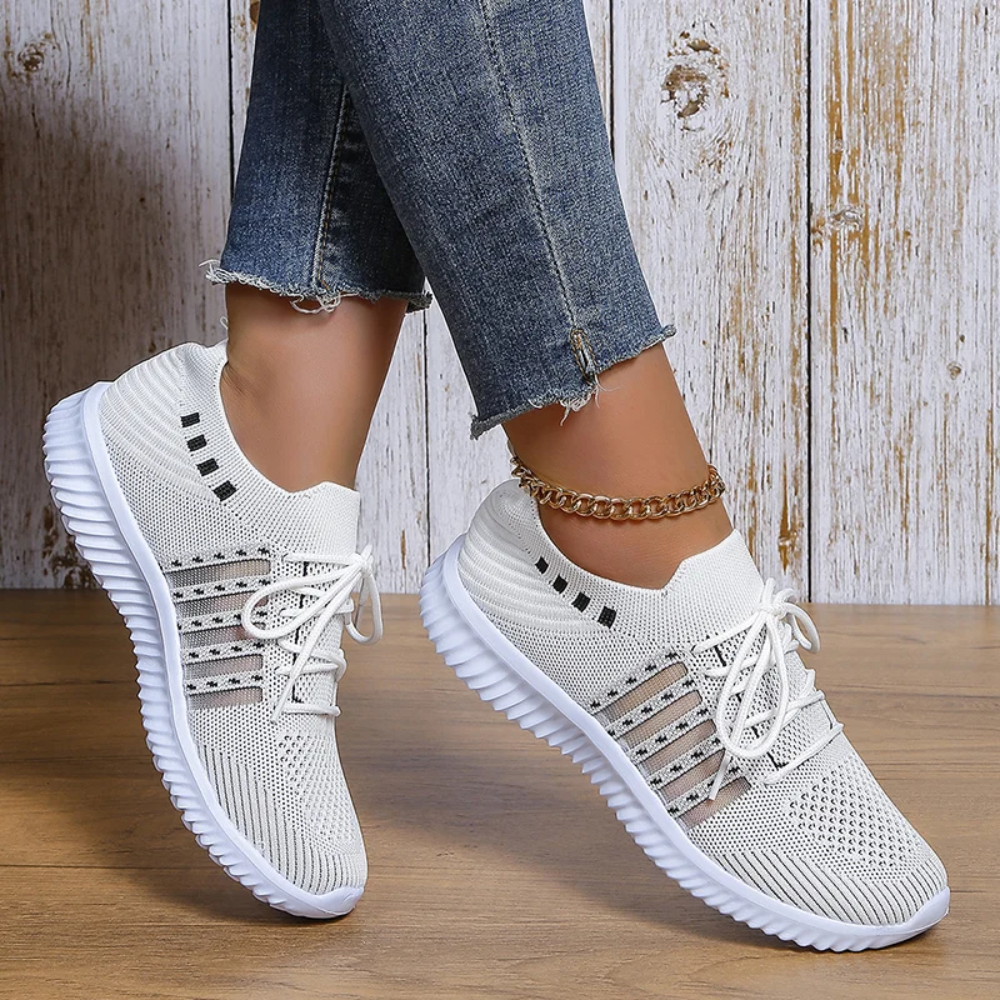 Dames Hardloopschoenen Lichtgewicht Ademend Mesh voor Lange Afstanden Met Demping En Stabiliteit