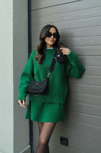 Damure - Cozy Knit 2-delige Trui en Rok set
